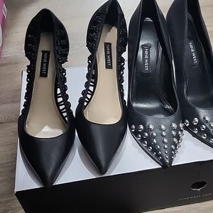 Bundle of three nine west pumps